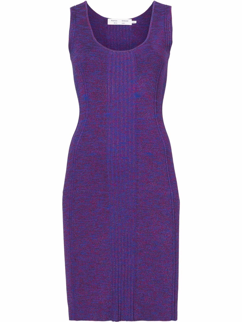 rib knit sleeveless dress