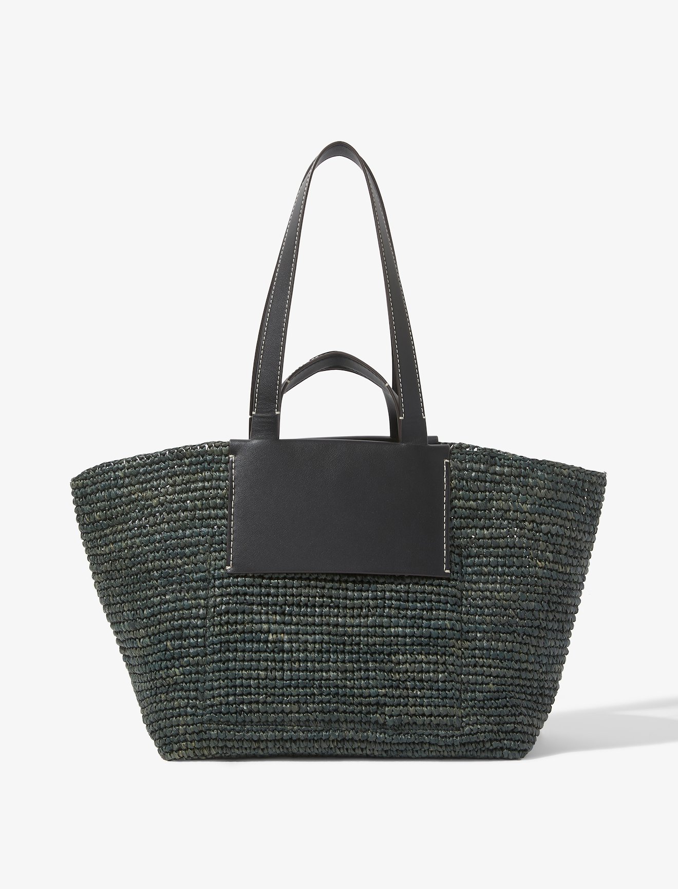 Large Morris Raffia Tote #3