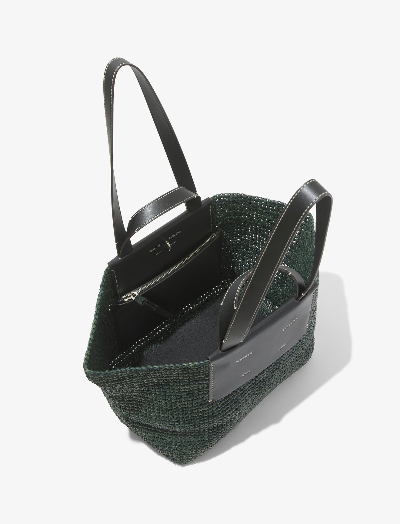 Large Morris Raffia Tote #4