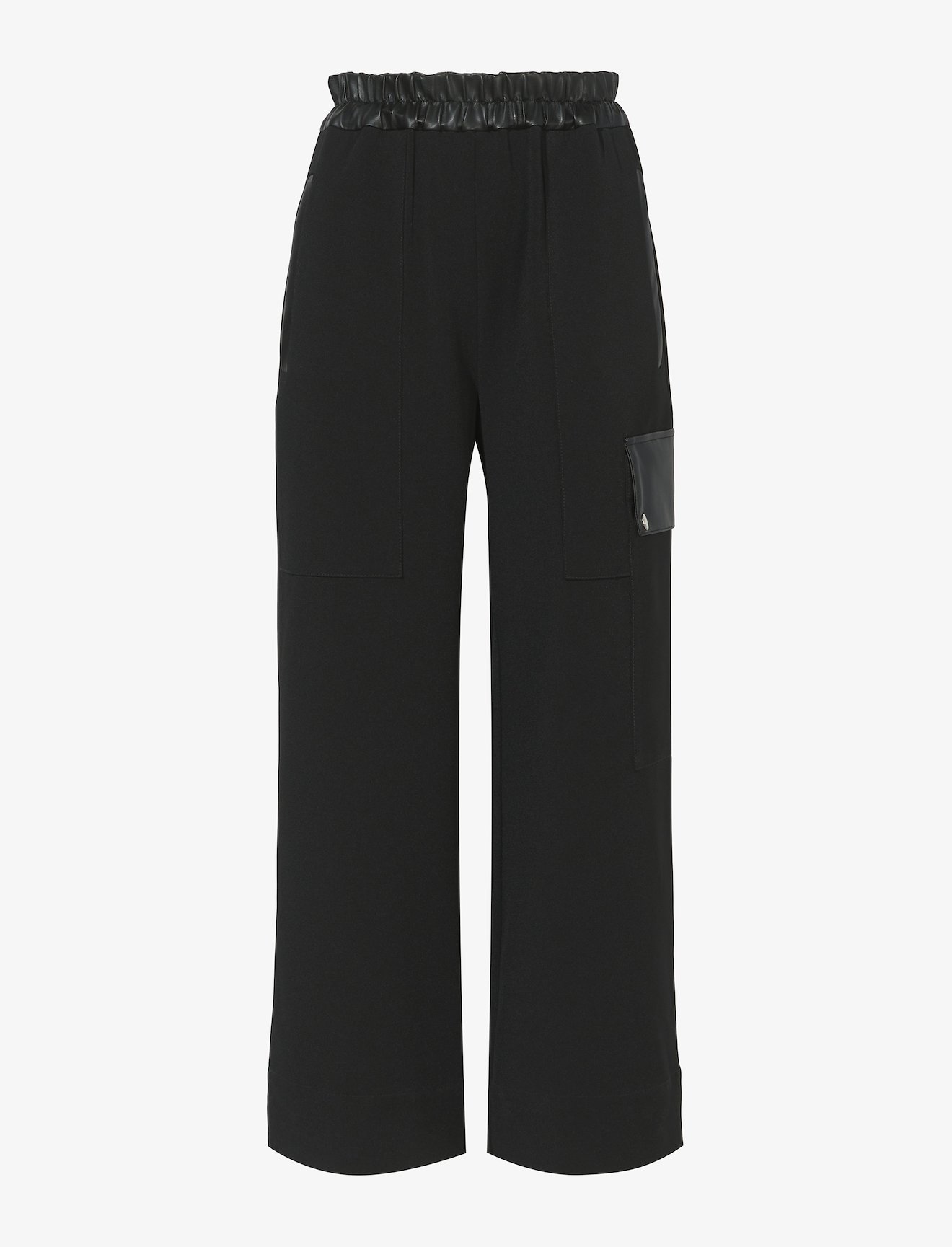 Crepe Wide Leg Pants #4
