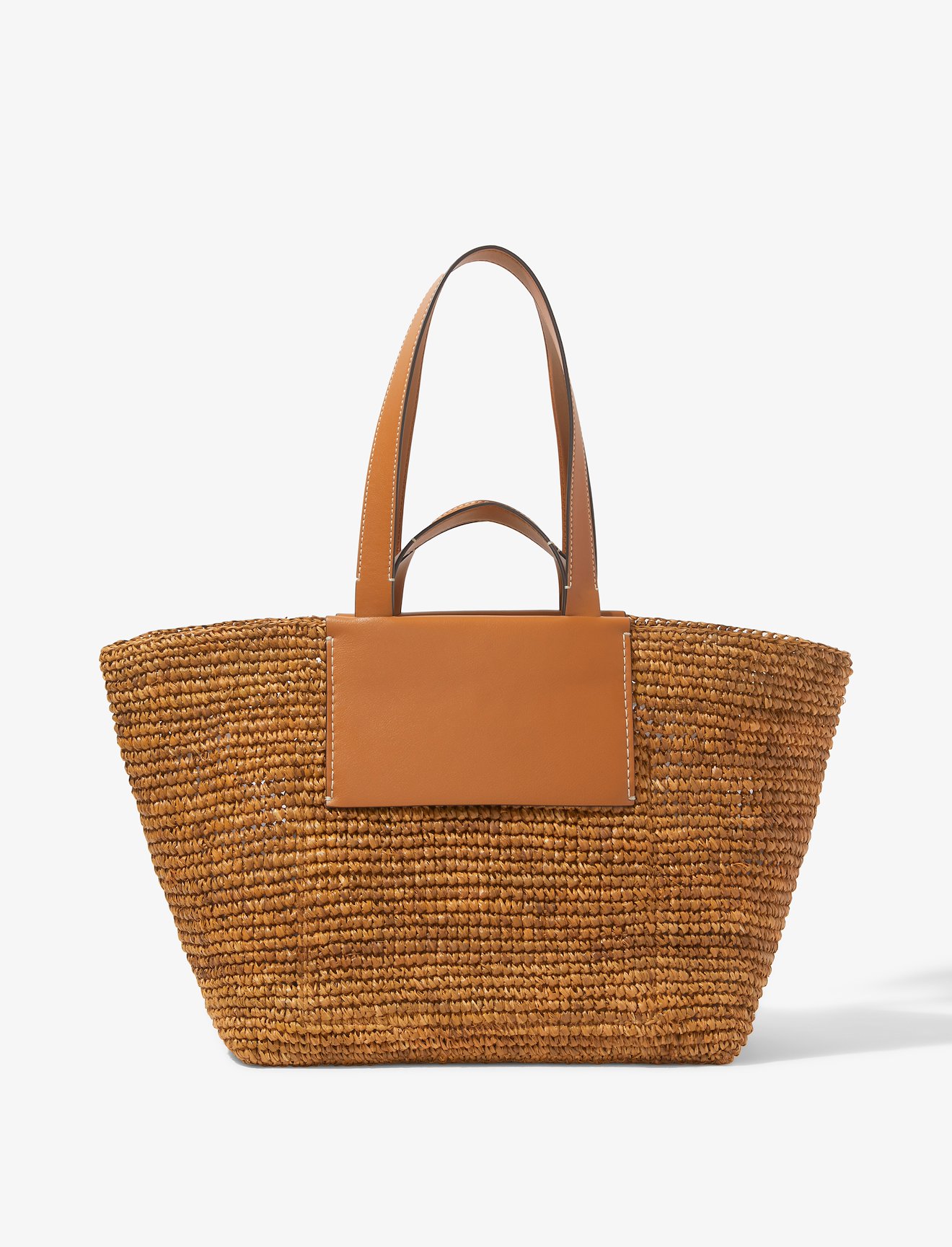 Large Morris Raffia Tote #3