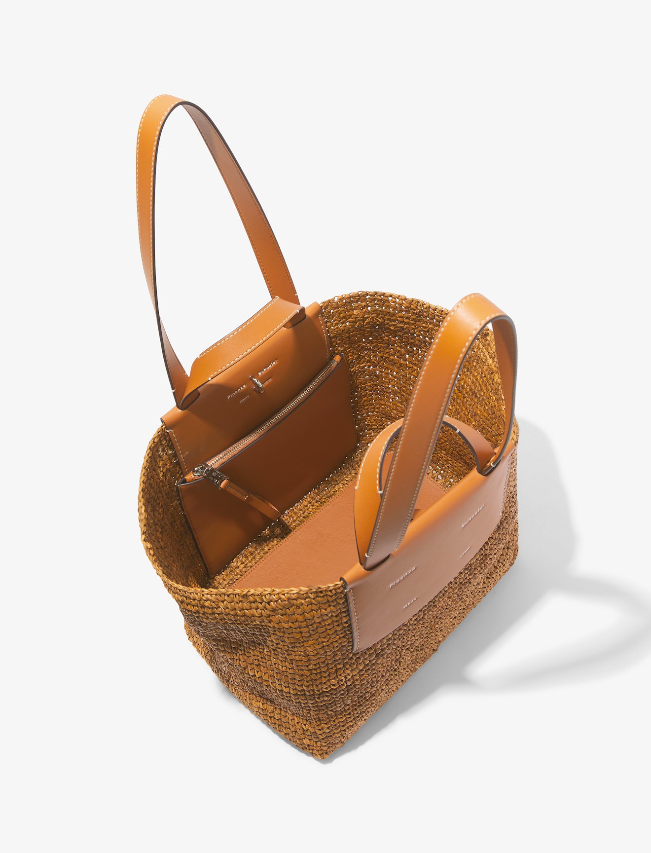 Large Morris Raffia Tote #4