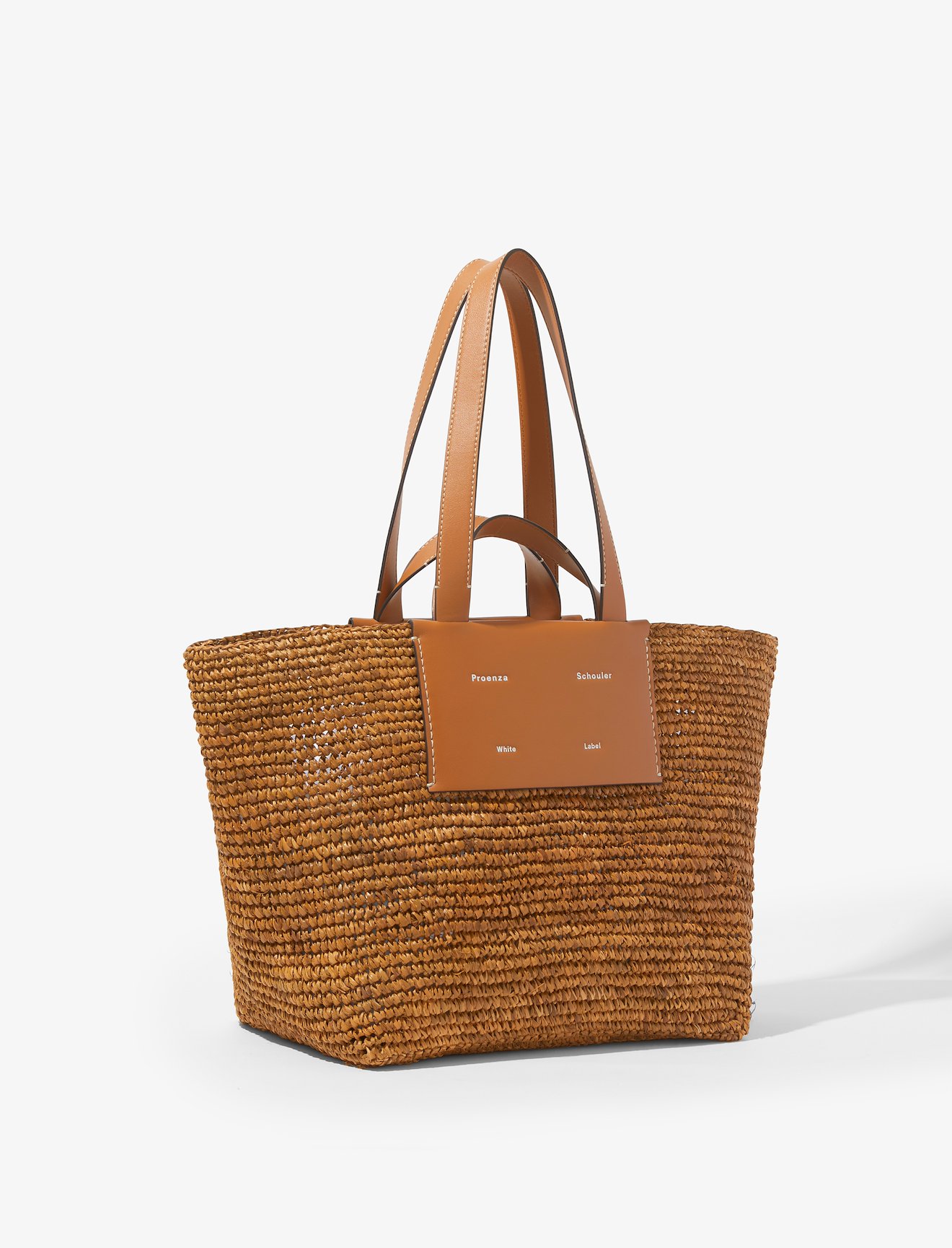 Large Morris Raffia Tote #1
