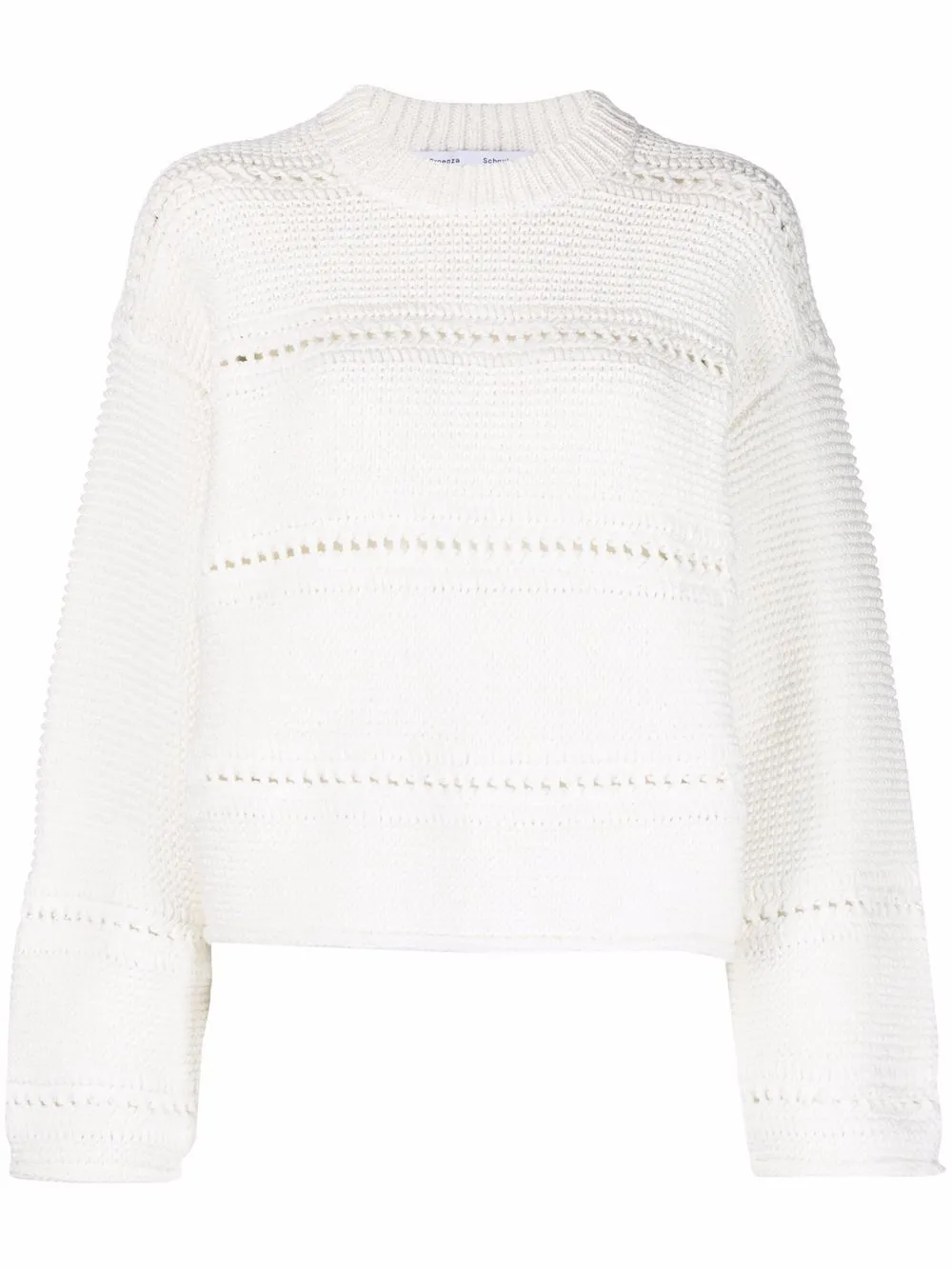 

Proenza Schouler White Label suéter en tejido de ochos - Neutro