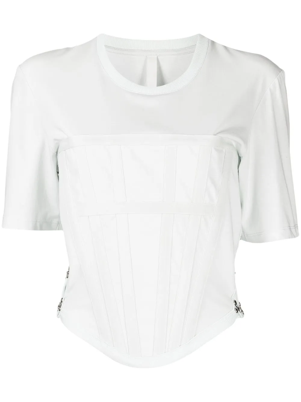 

Dion Lee corset panelled T-shirt - White