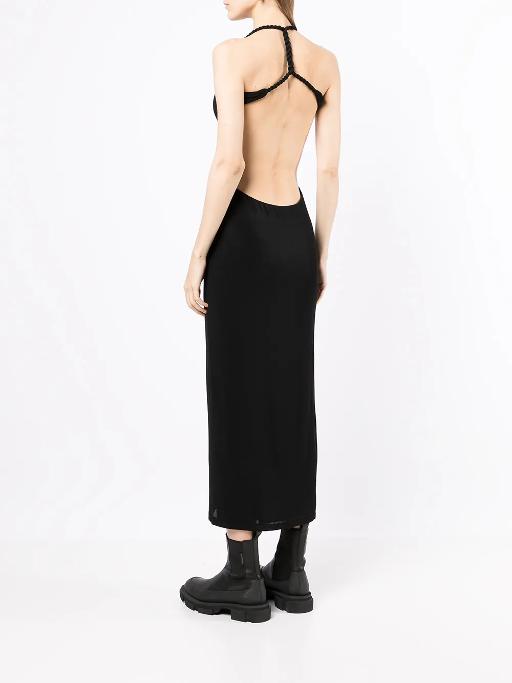 Dion Lee Rope cutout Midi Dress Farfetch