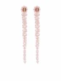 Simone Rocha beaded drop earrings - Pink