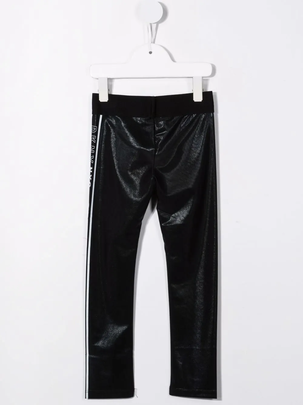Dkny Kids Legging met logoband Zwart
