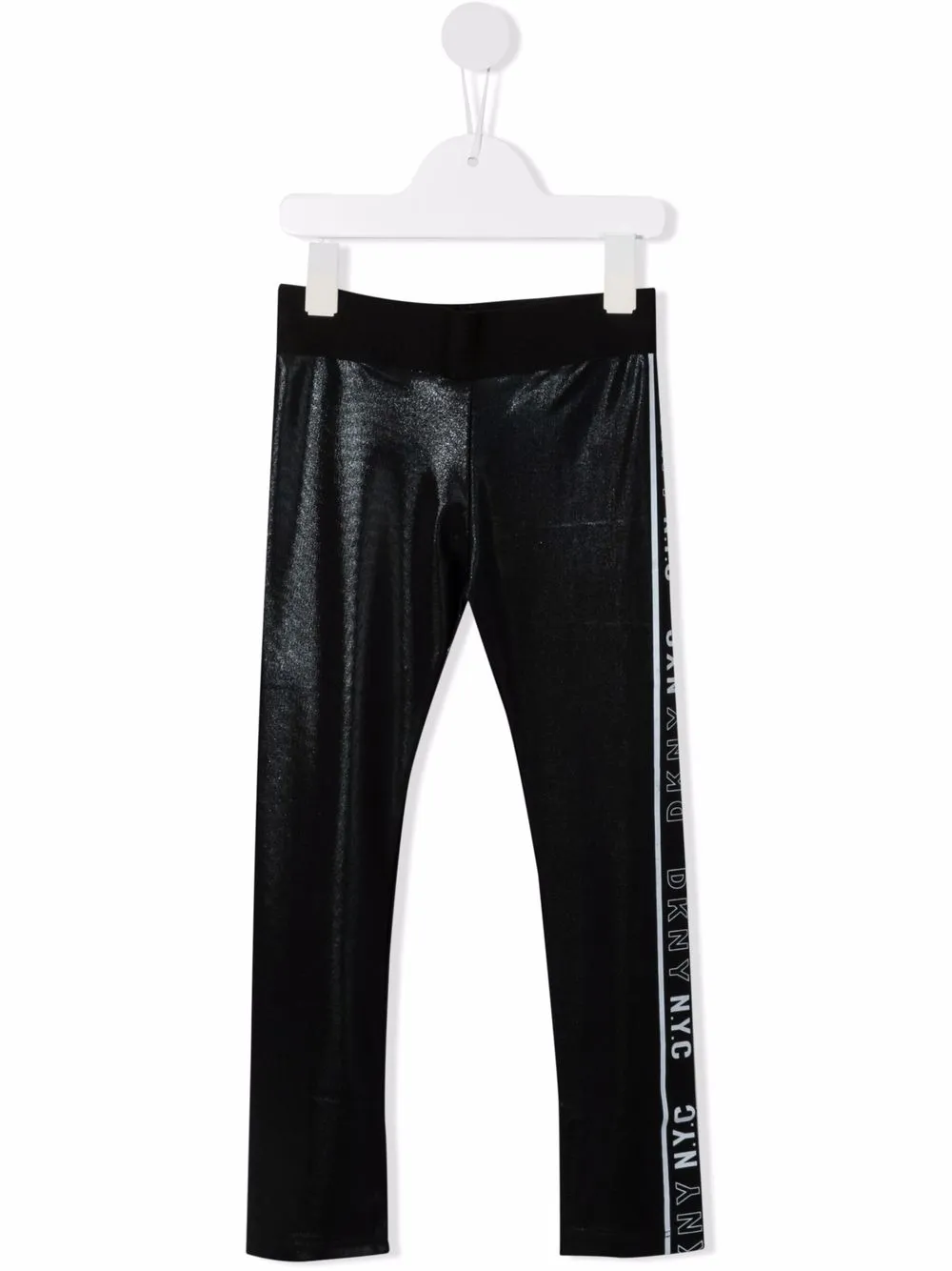 Dkny Kids Legging met logoband Zwart