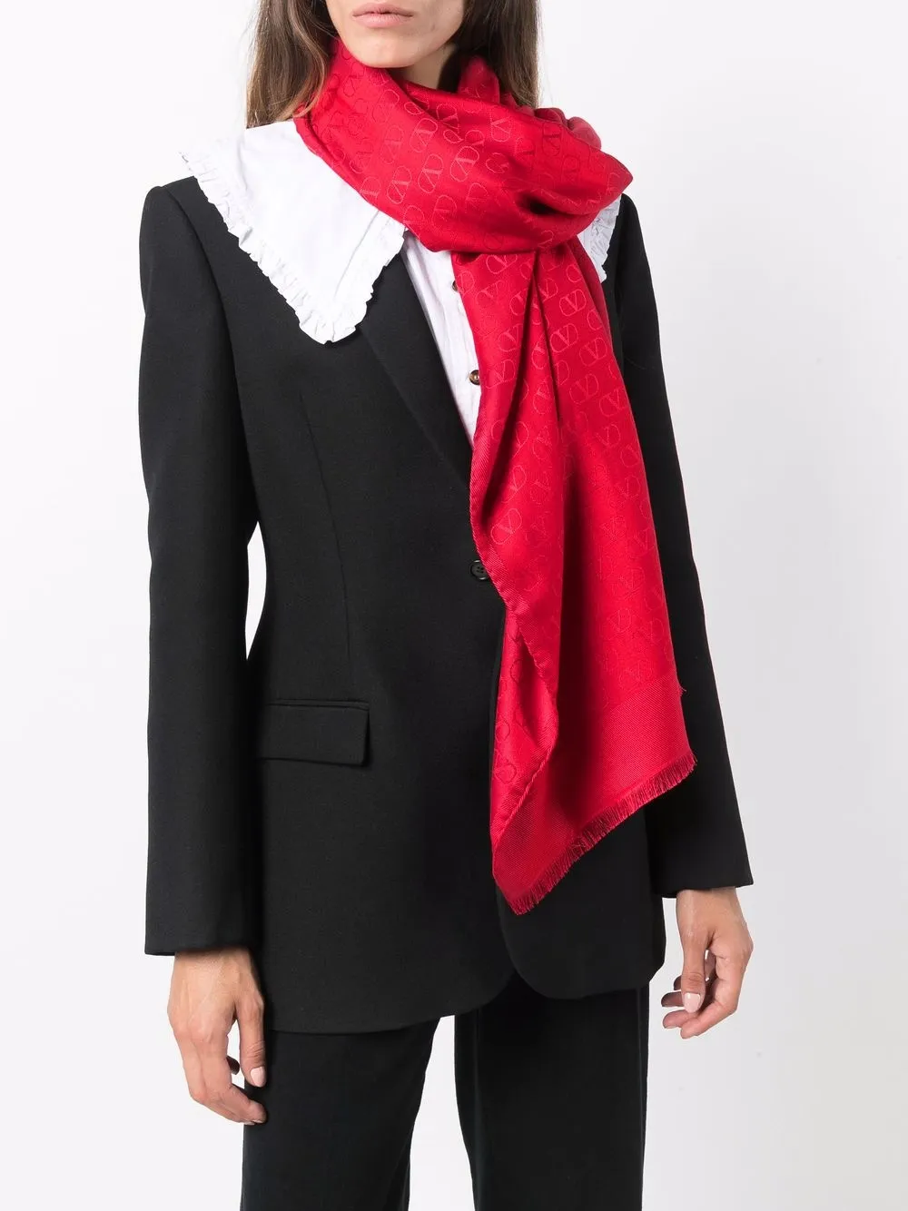 фото Valentino жаккардовый платок