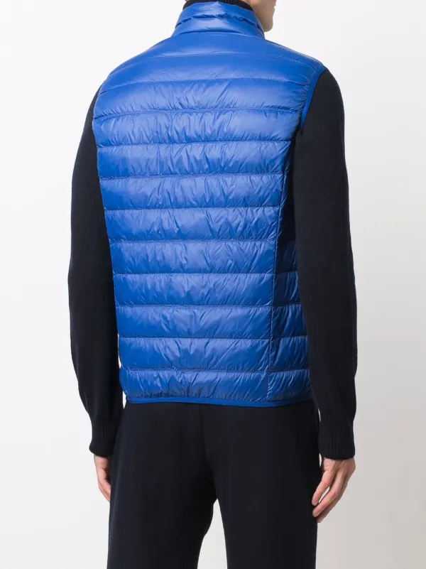 ea7 bodywarmer blue