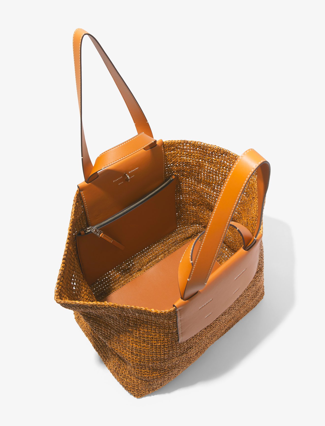 XL Morris Raffia Tote #4