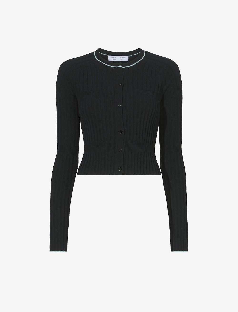Fine Boucle Cropped Cardigan