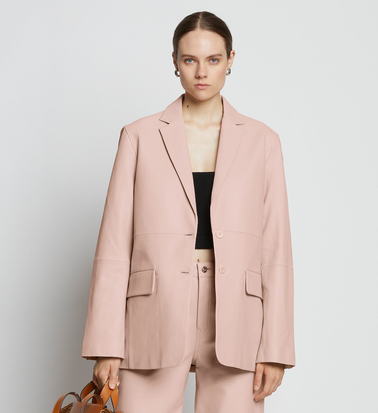 Leather Blazer