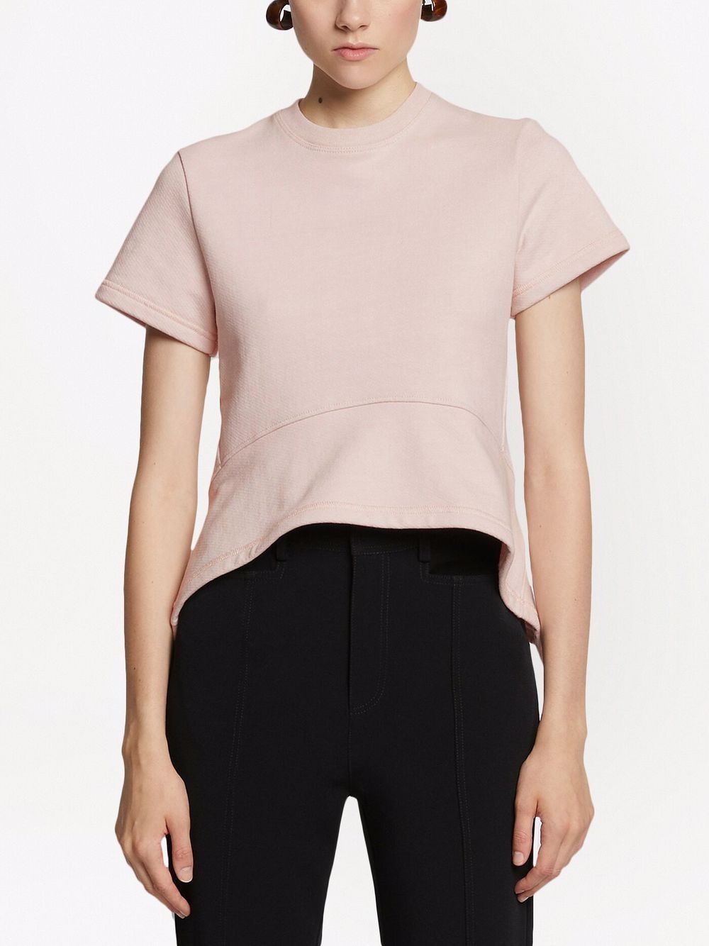 фото Proenza schouler white label asymmetric t-shirt