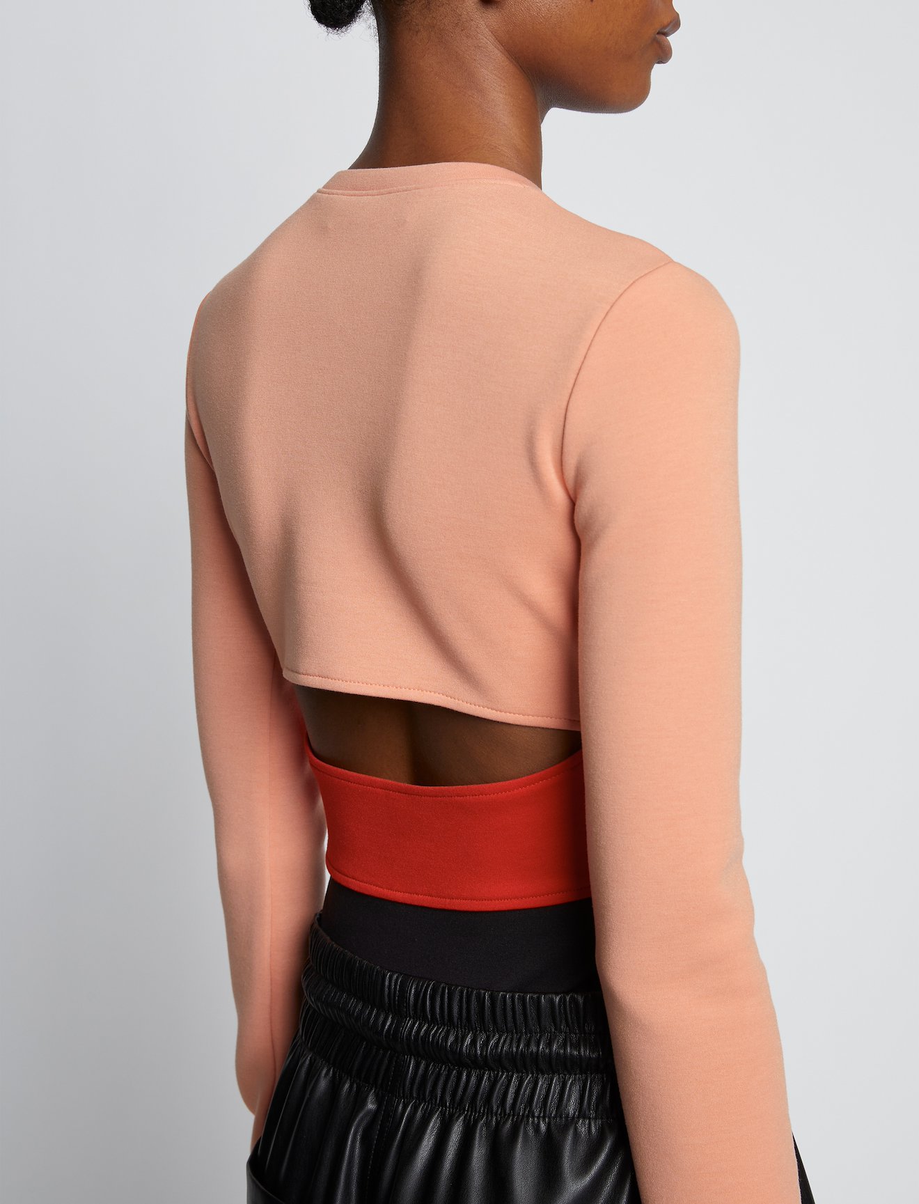 Colorblock Jersey Bodysuit #4