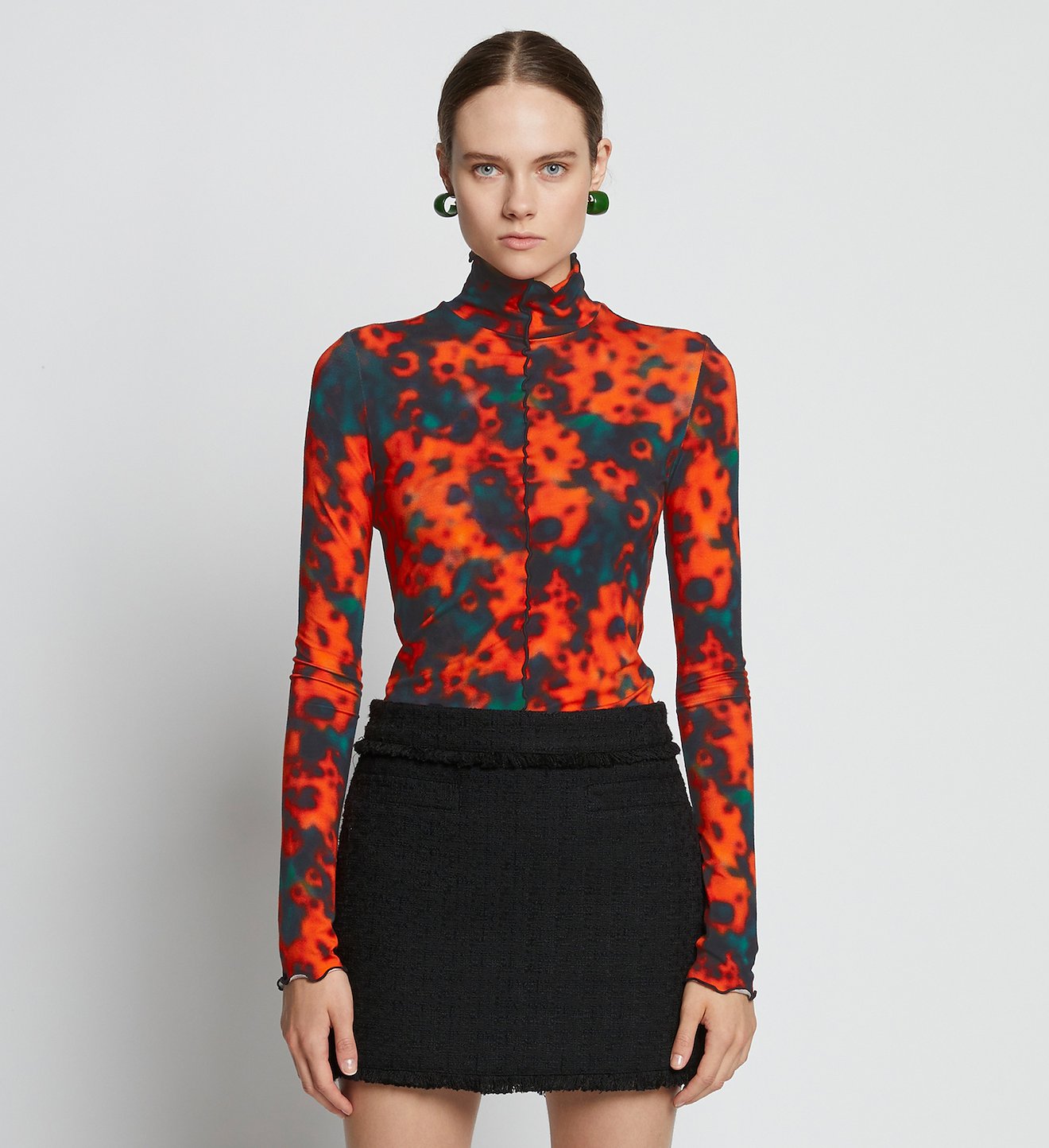 Sunflower Jersey Turtleneck