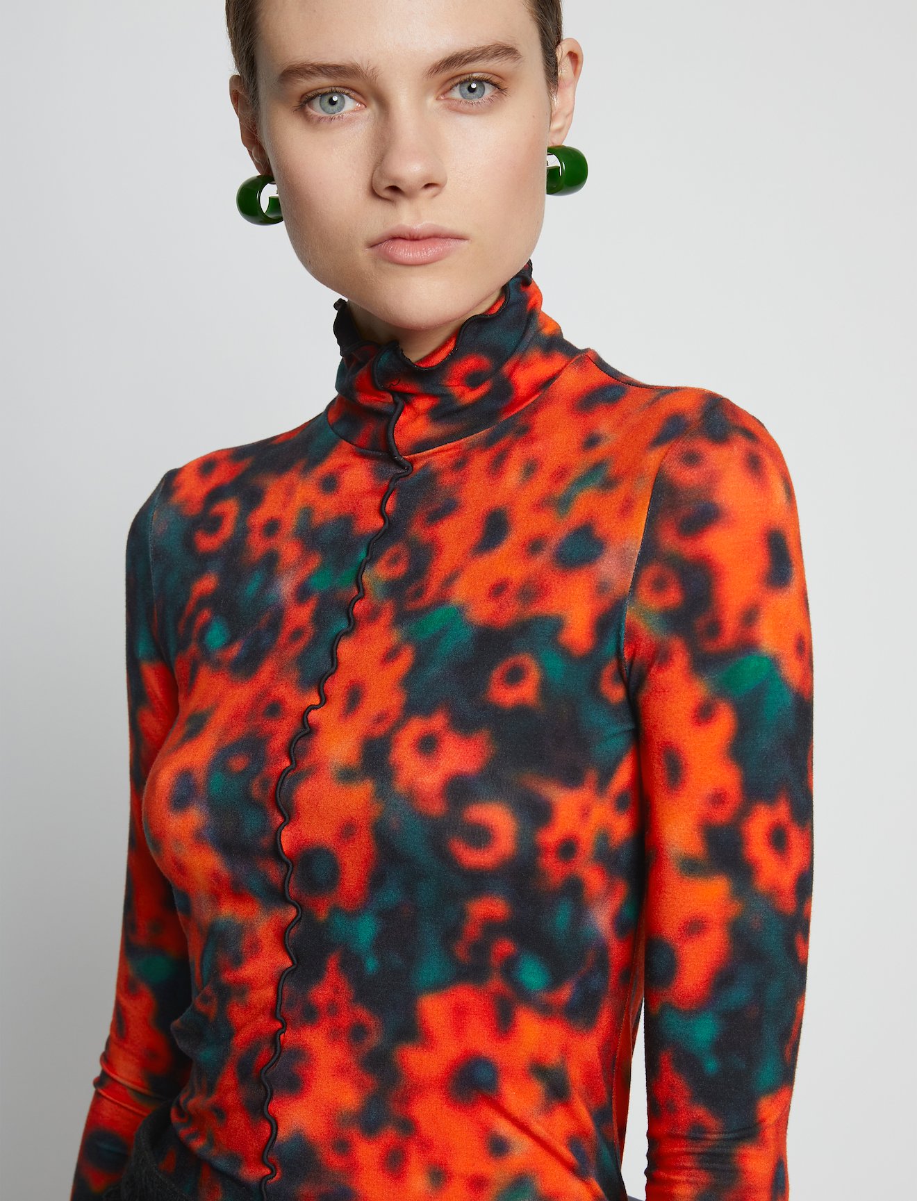 Sunflower Jersey Turtleneck #4