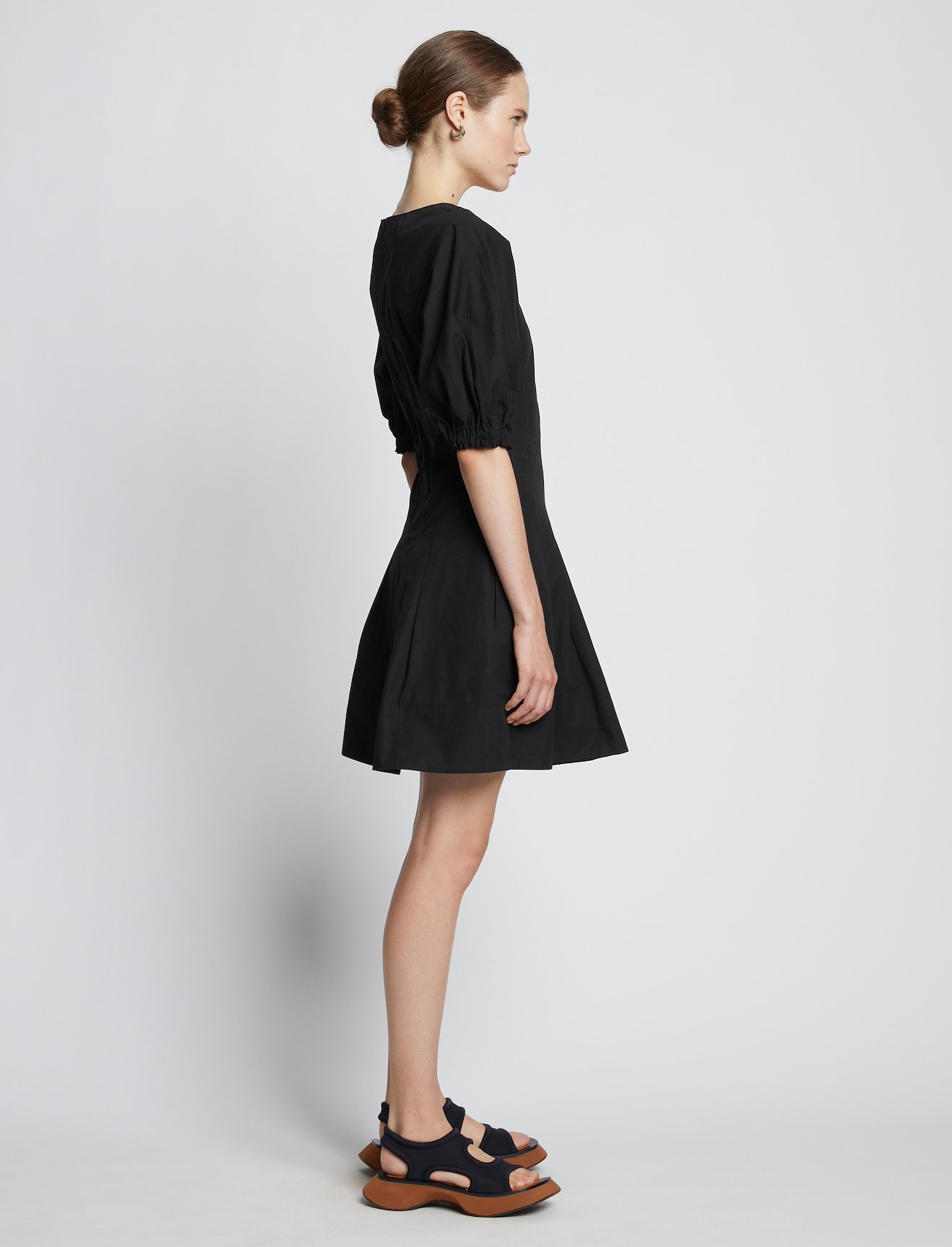 Cotton Linen Mini Dress #1