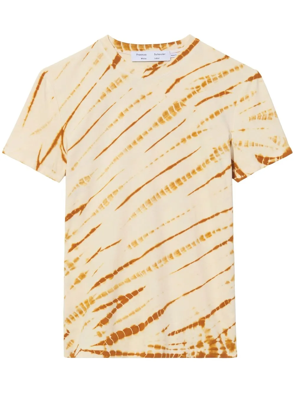 

Proenza Schouler White Label tie-dye short-sleeved t-shirt - Neutrals