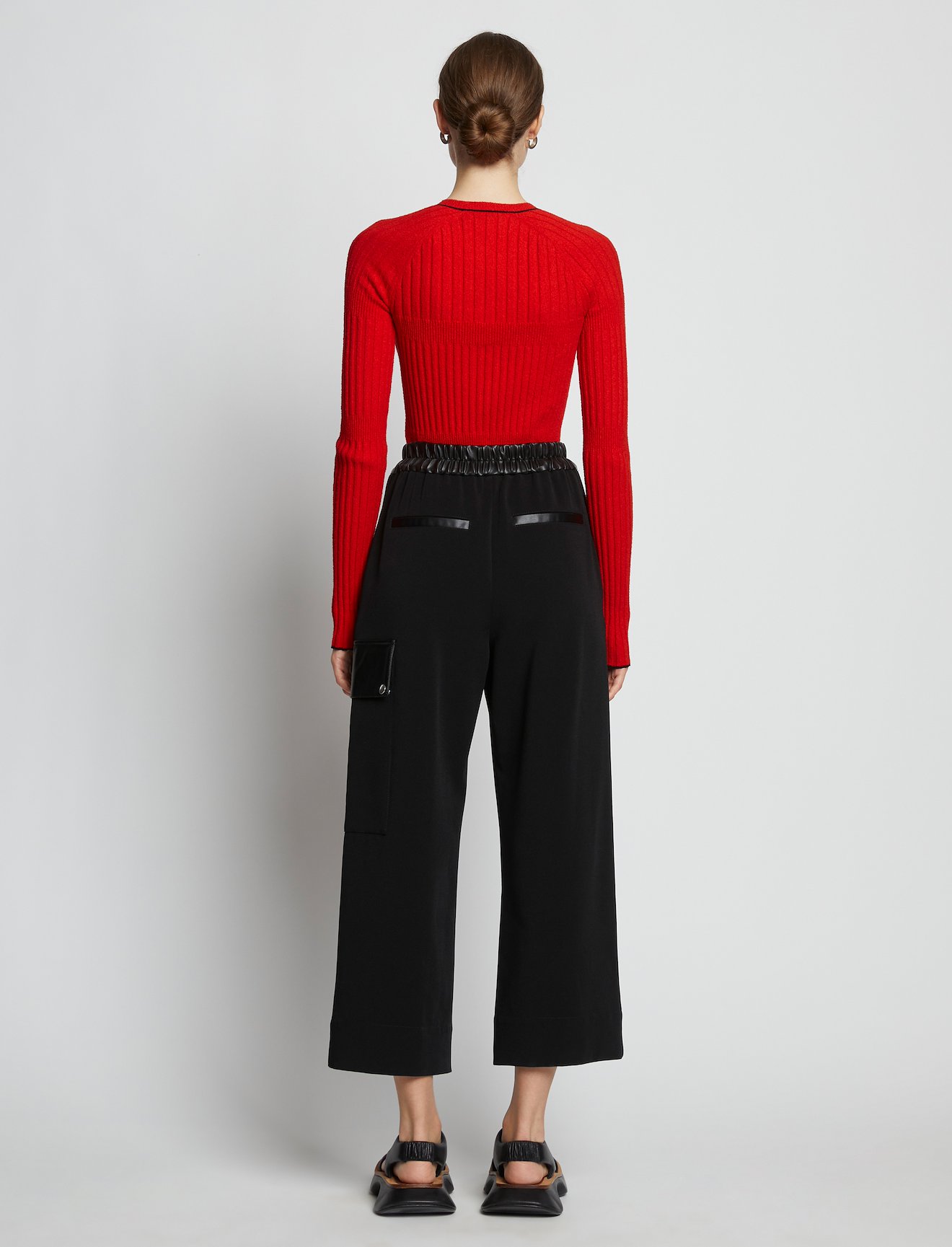 Fine Boucle Cropped Cardigan #3