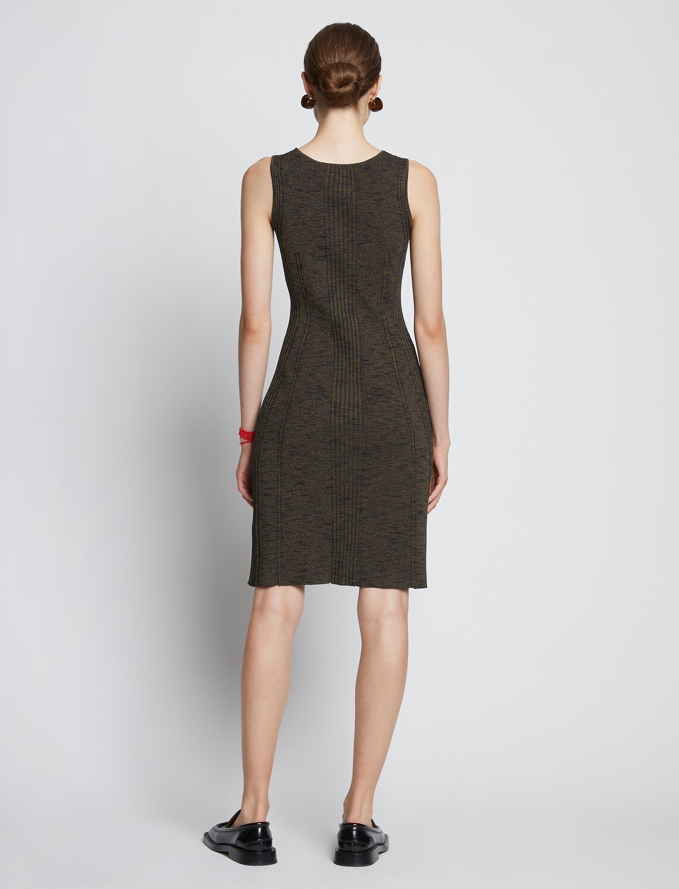 Melange Rib Tank Dress #2