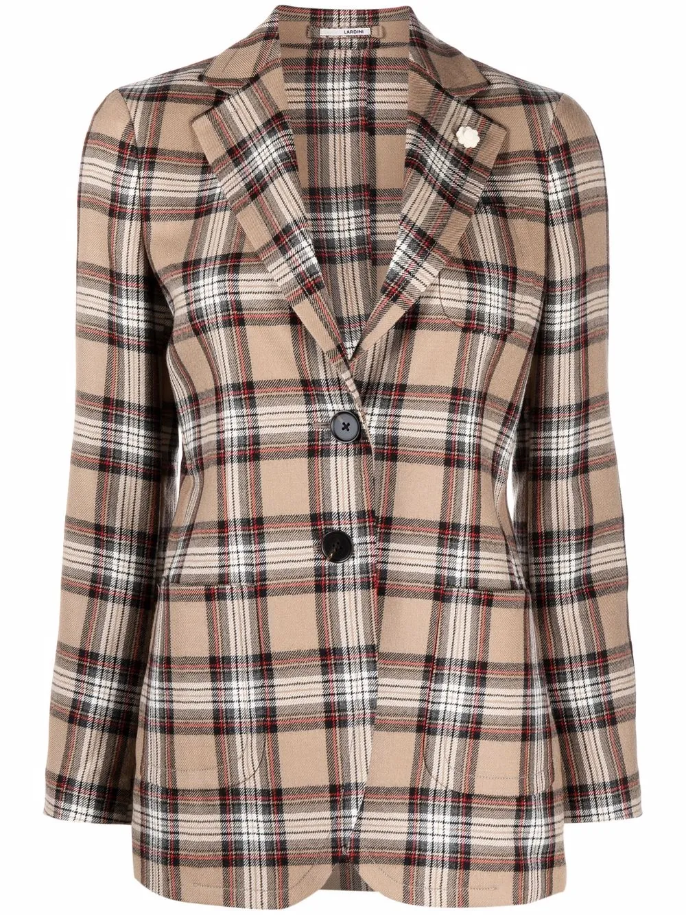 Image 1 of Lardini check print blazer