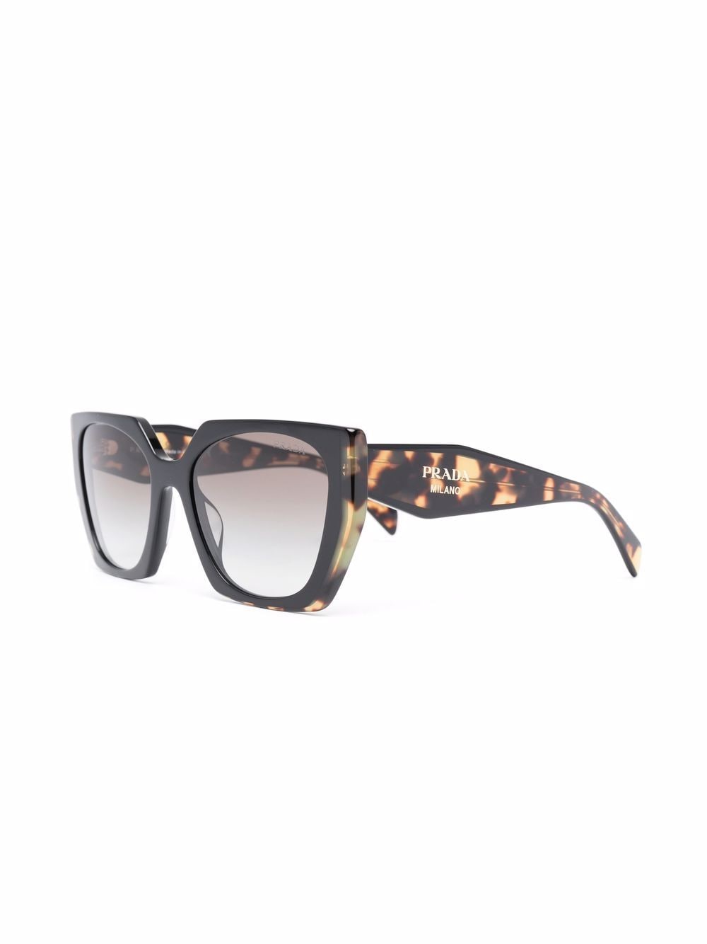 Prada Eyewear Zonnebril met cat-eye montuur - Bruin