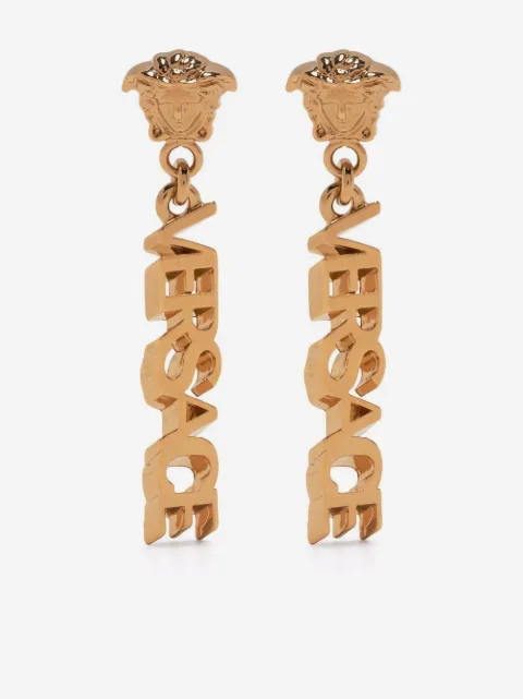 Versace La Medusa drop earrings