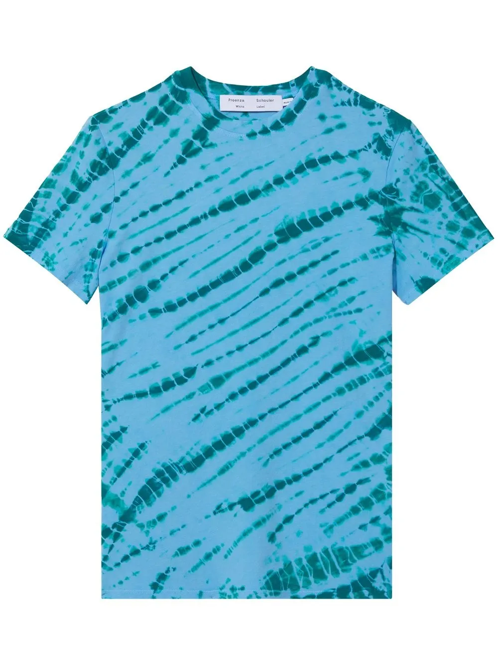 

Proenza Schouler White Label tie-dye short-sleeve T-shirt - Blue