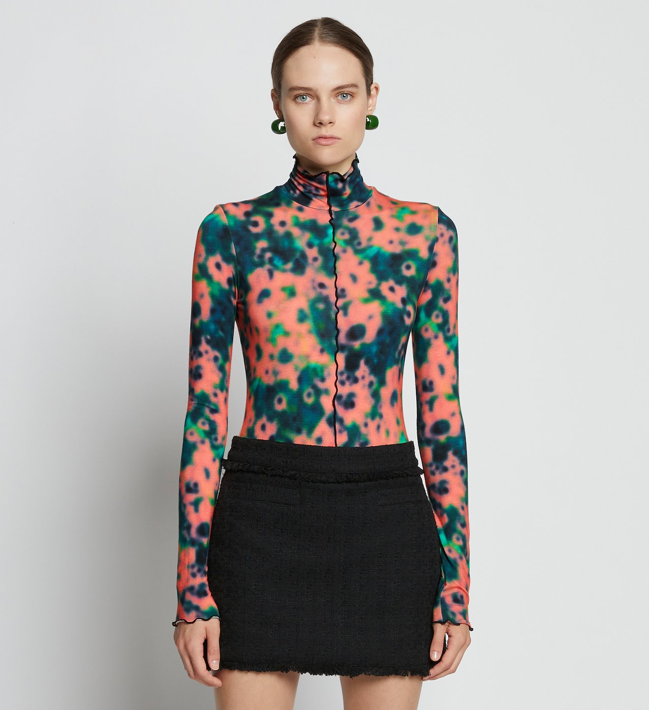 Sunflower Jersey Turtleneck
