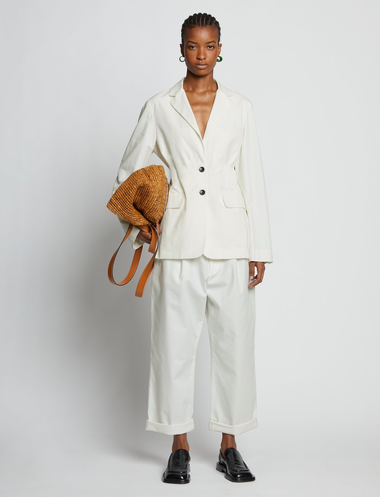 Cotton Linen Blazer #1