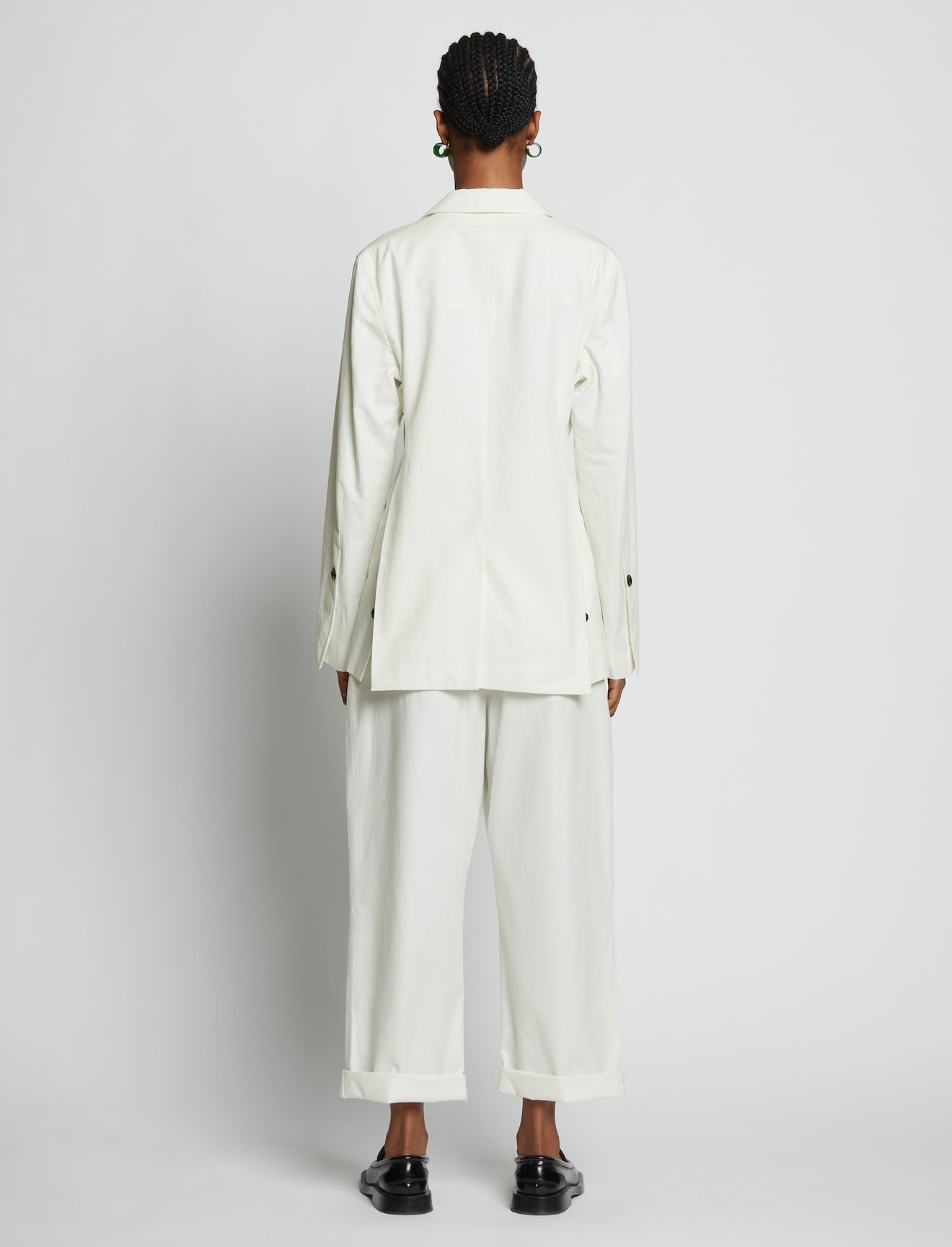 Cotton Linen Blazer #3