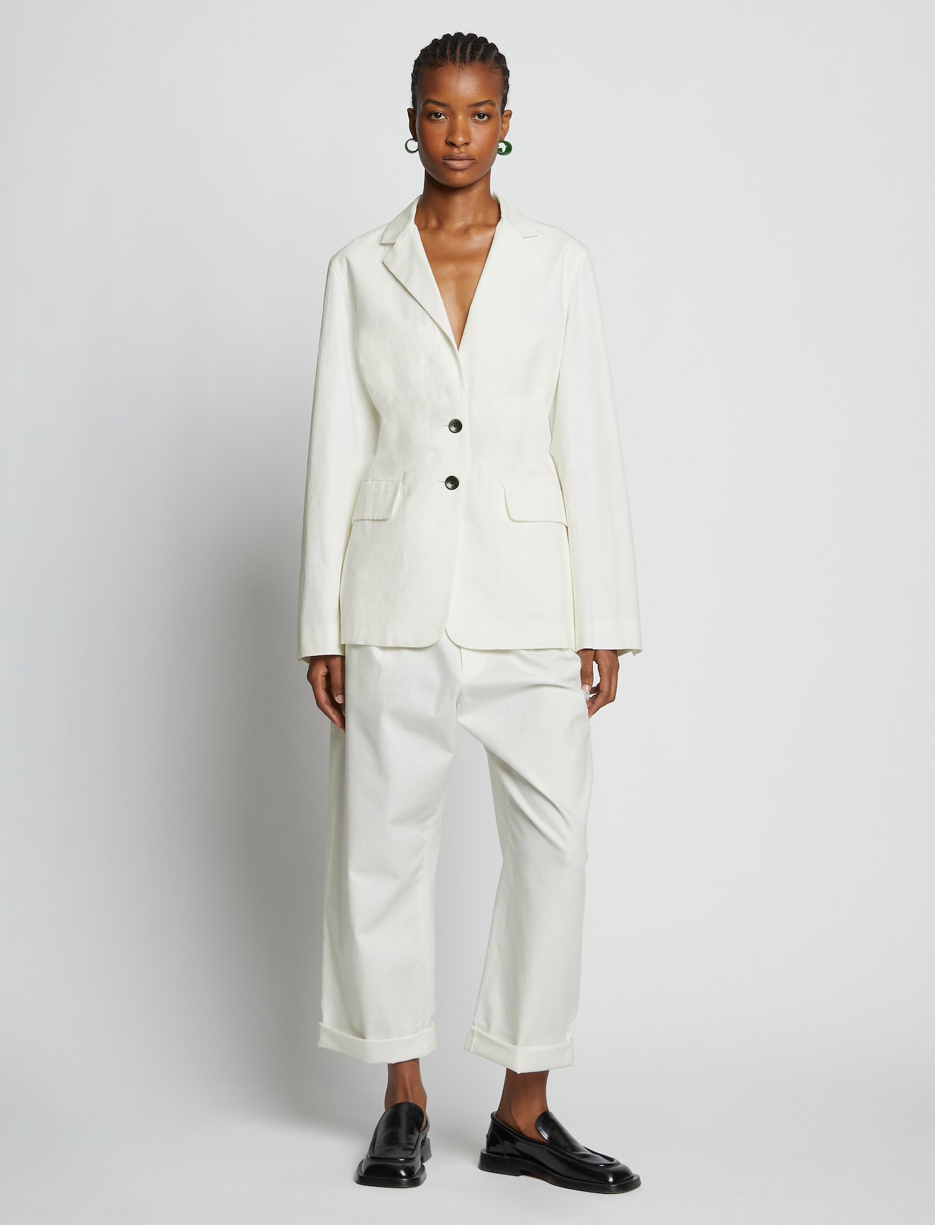 Cotton Linen Blazer #6