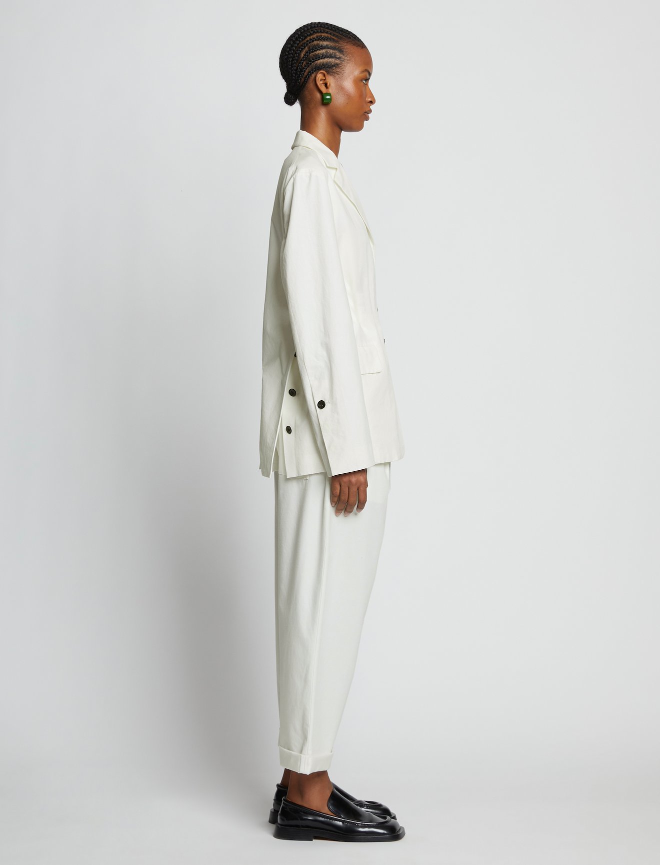 Cotton Linen Blazer #2