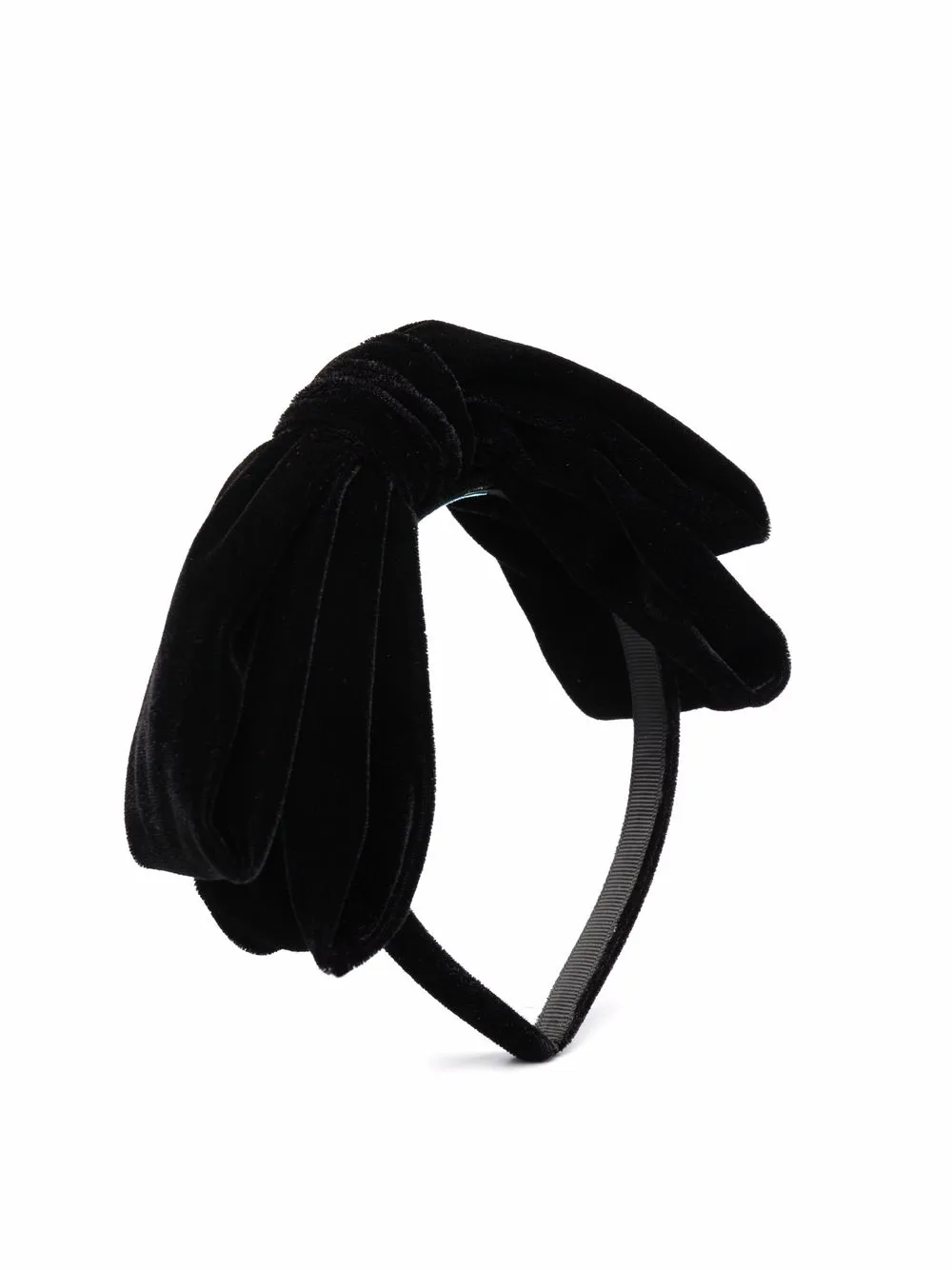 Abel & Lula бархатный ободок с бантом