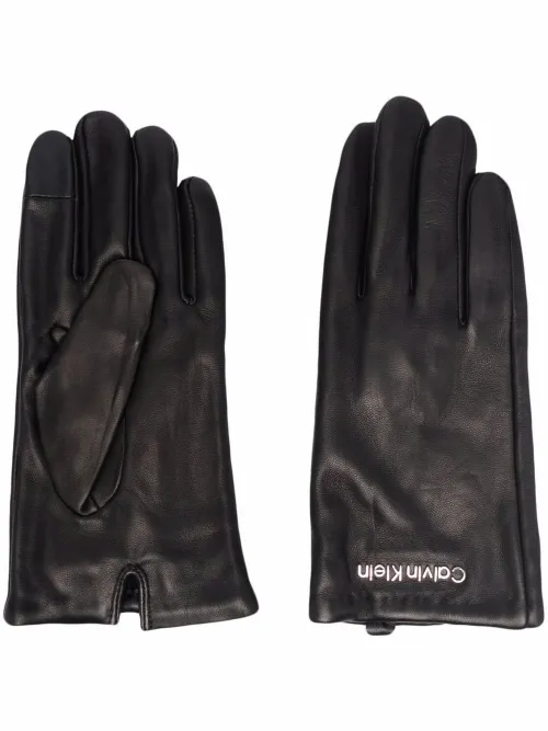 Gants à plaque logo - Calvin Klein - Modalova