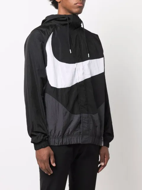 Big Swoosh zip-up hooded jacket for men 