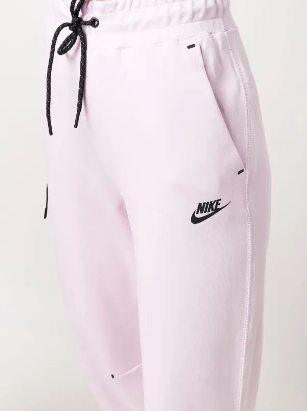 pink tech fleece pants