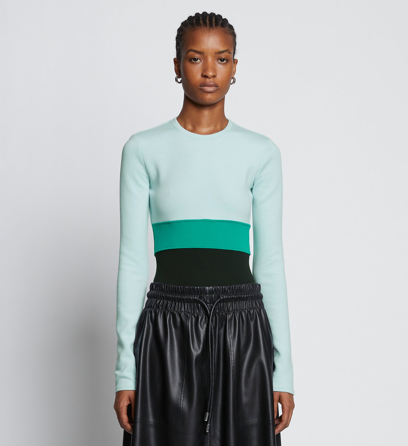 Colorblock Jersey Bodysuit