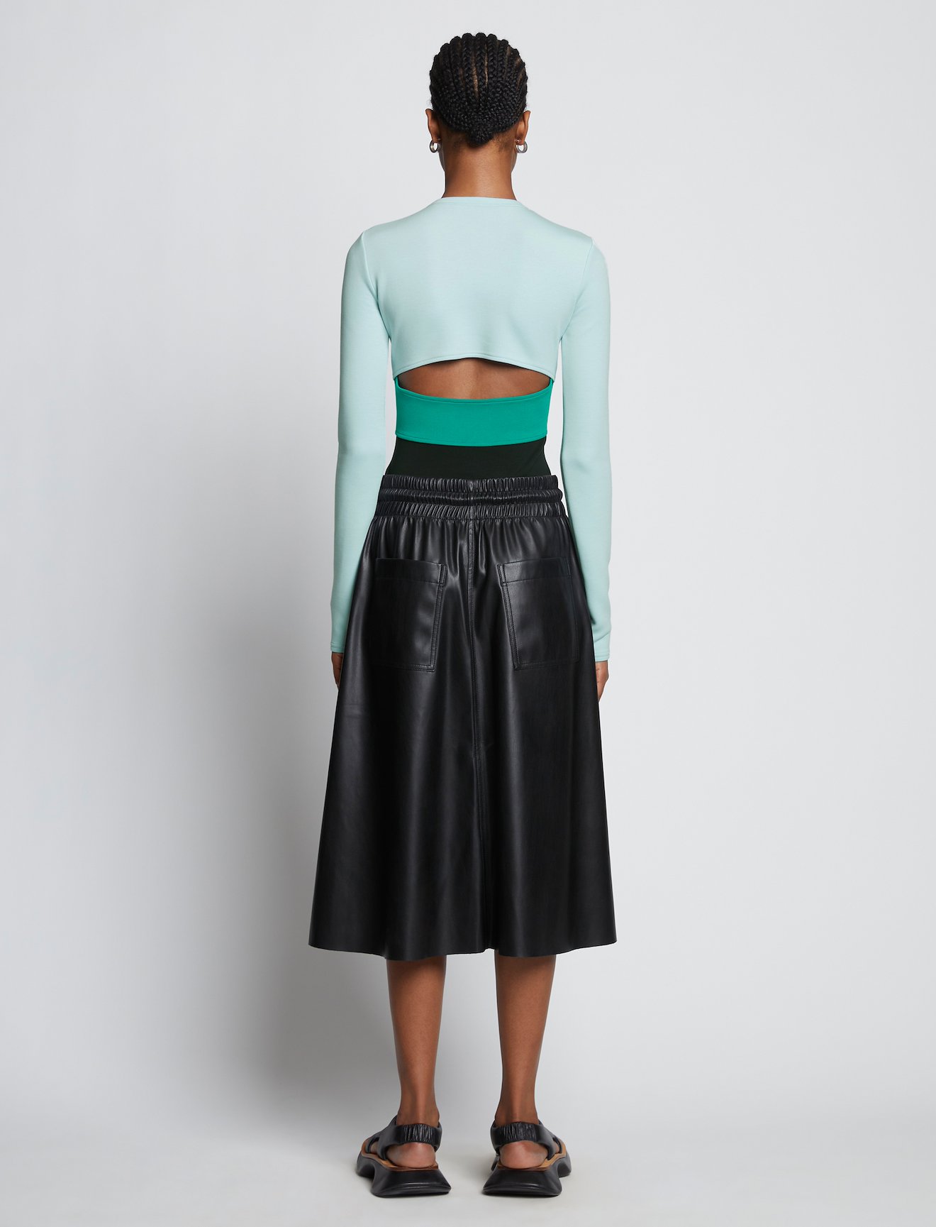 Colorblock Jersey Bodysuit #3