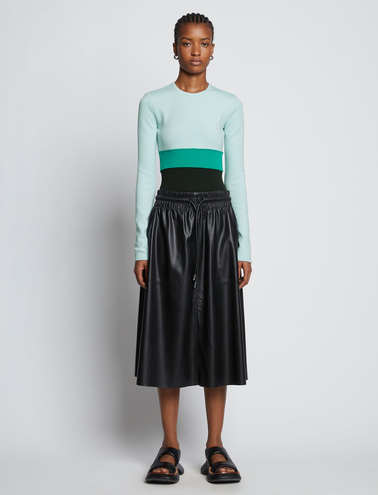Colorblock Jersey Bodysuit #1