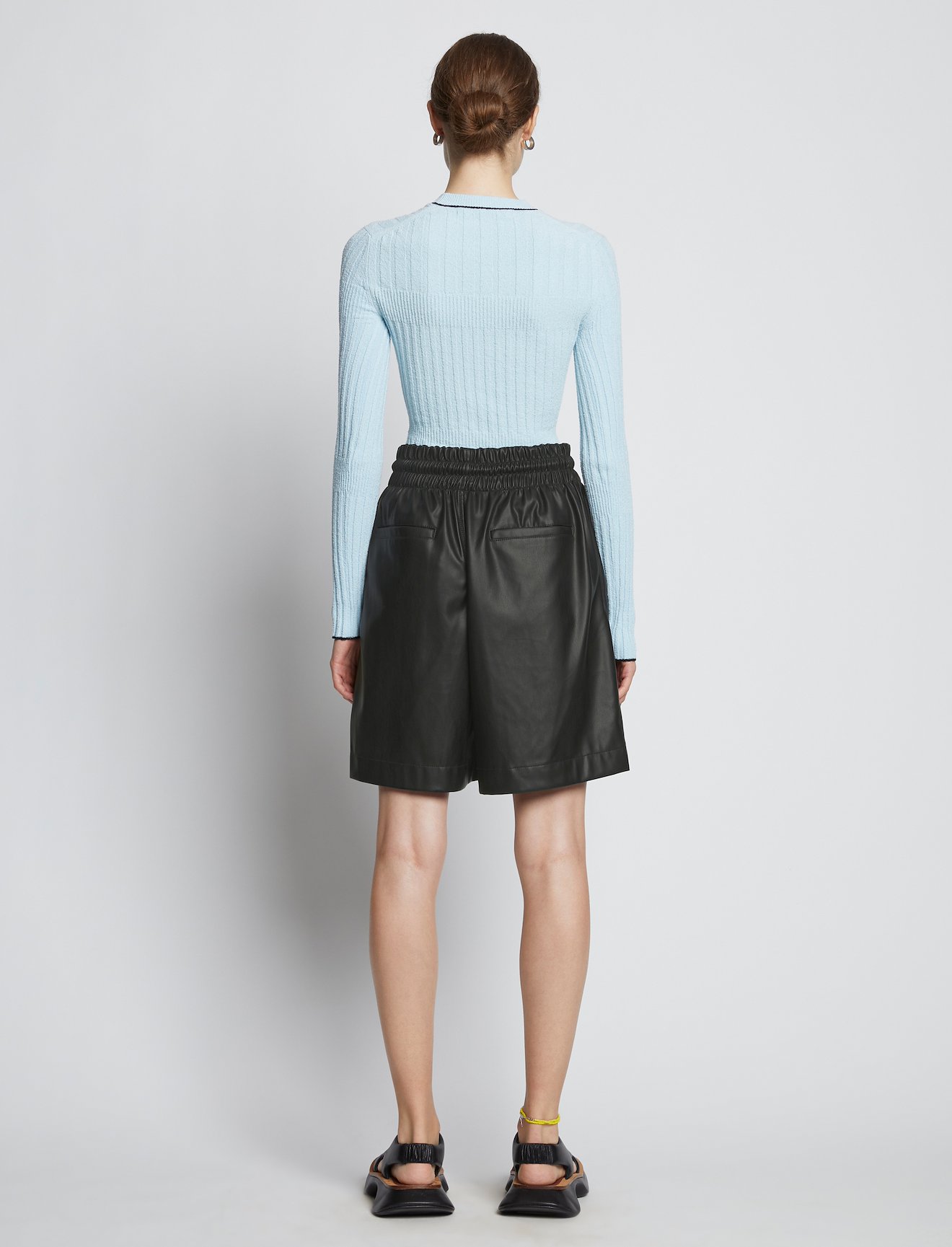 Faux Leather Shorts #2