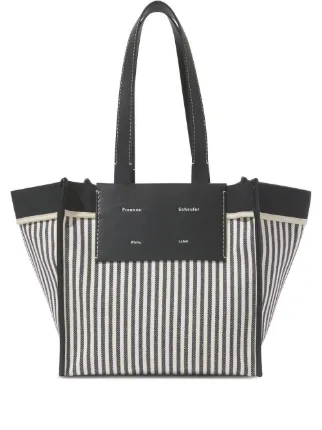 Proenza Schouler White Label XL Morris Striped Tote Bag - Farfetch