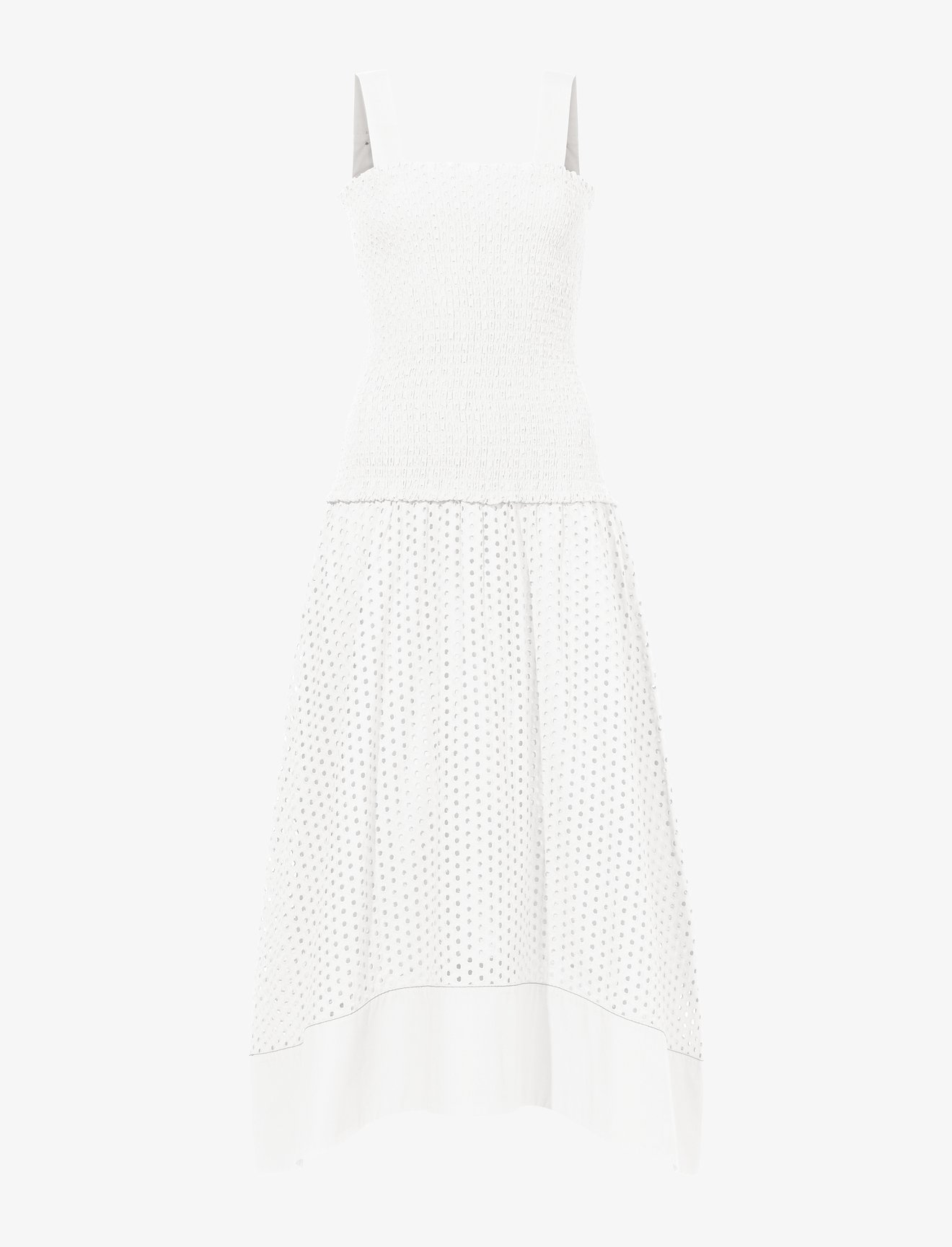 Broderie Anglaise Smocked Dress #4