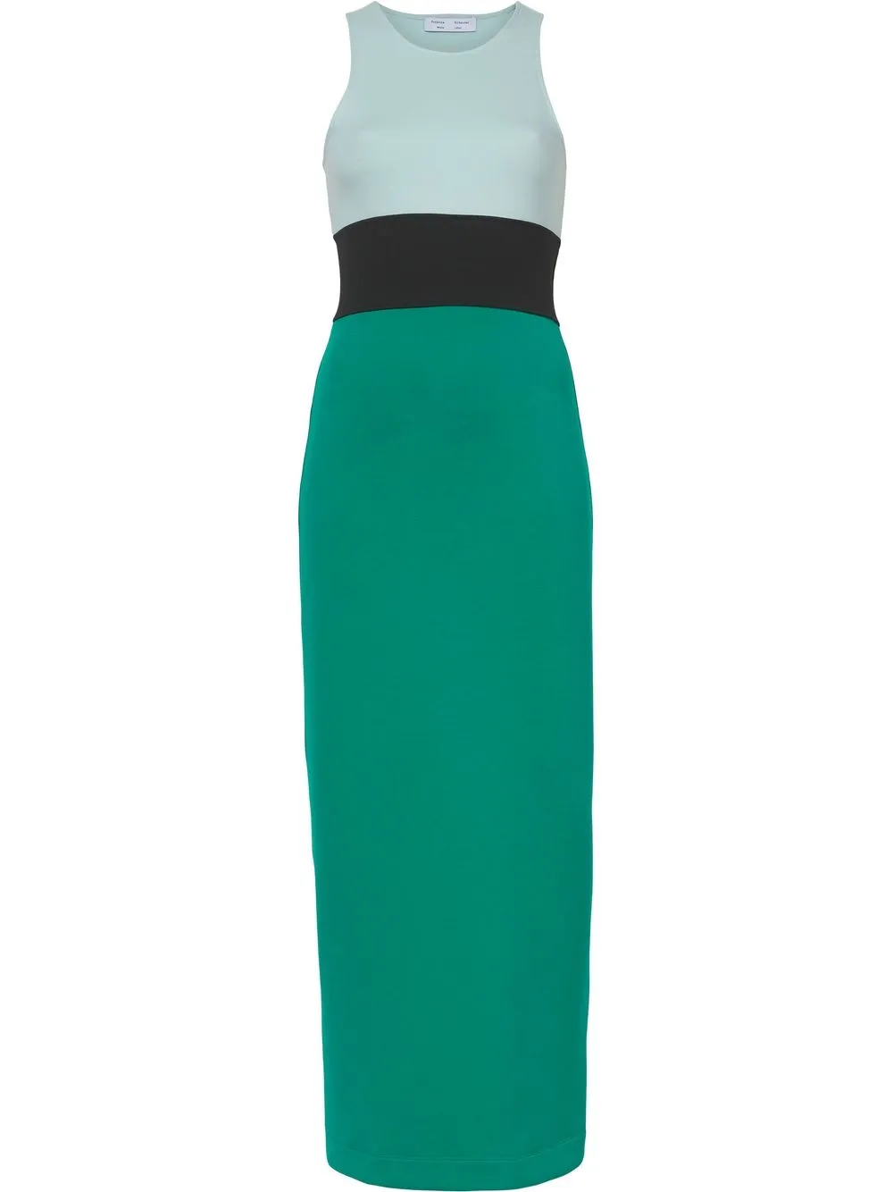 

Proenza Schouler White Label vestido con diseño color block - Azul