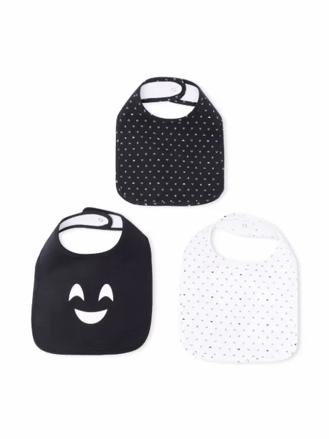 Emporio Armani Kids logo-print cotton bib set