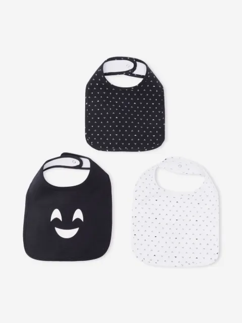 Emporio Armani Kids logo-print cotton bib set