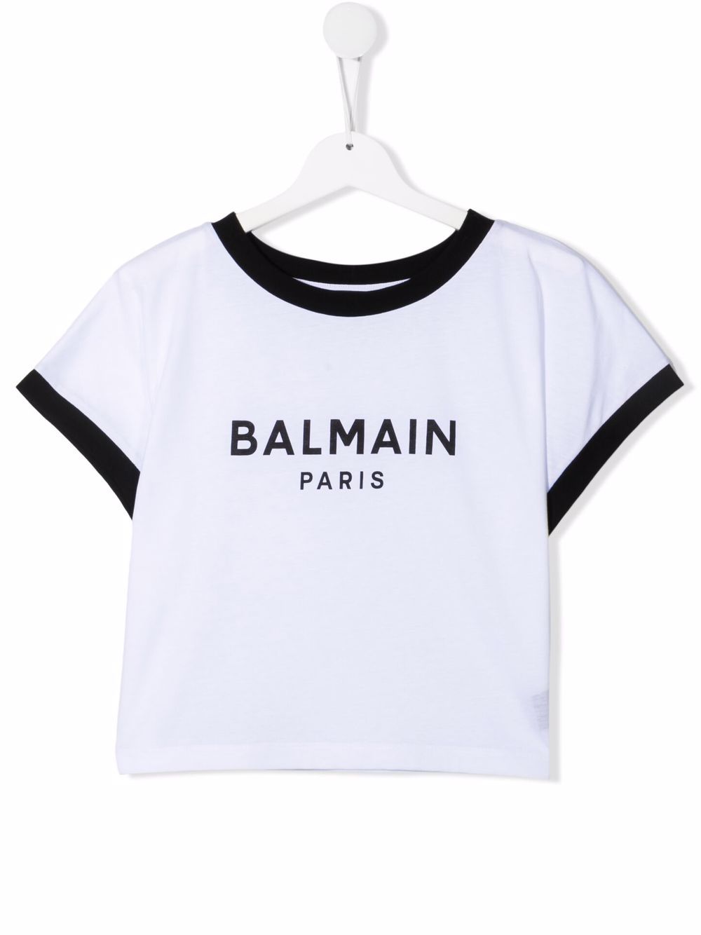 фото Balmain kids футболка с логотипом