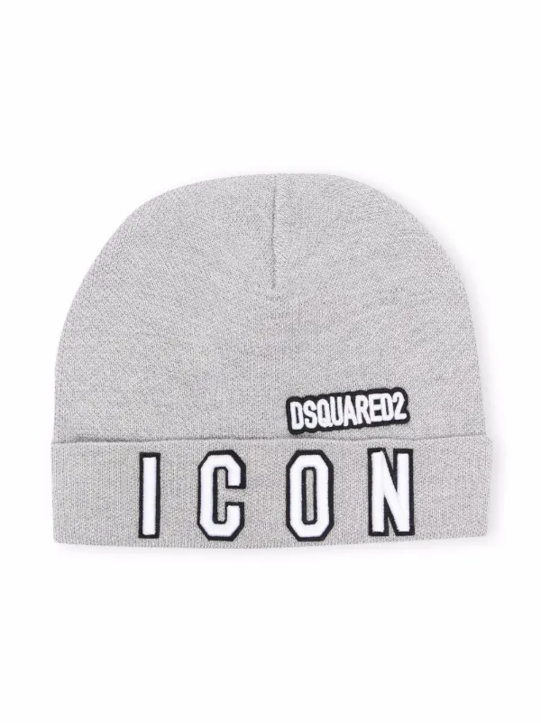Dsquared2 Kids Icon-patch Beanie - Farfetch